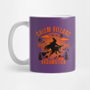 Salem Witch Village Classic Spooky Halloween Theme Mug